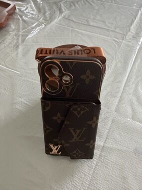 Monogramed IPhone 17 crossbody